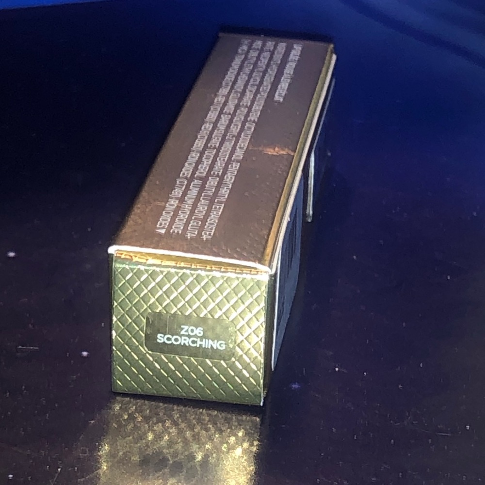 NIB NWT Tom Ford Soleil Lipstick Lip Balm Color Gelee Lipstick Z06 Scorching - Picture 15 of 16